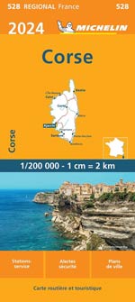 Carte #528 Corse - Corsica 2024