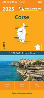 Carte #528 Corse - Corsica 2025