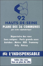 R92 Indispensable Plans des Communes des Hauts-de-Seine