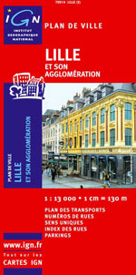 Ign Plan #72214 Lille (+livret)