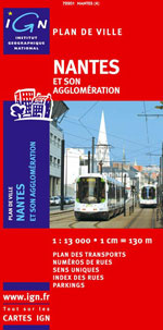 Ign Plan #72201 Nantes (+livret)