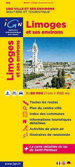 Ign #88409 Limoges et Ses Environs