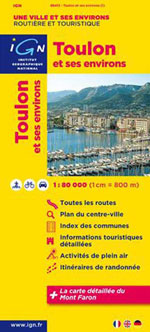 Ign #88413 Toulon et Ses Environs