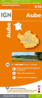 Ign Département #d721210 Aube