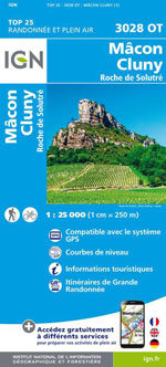 Ign Top 25 #3028 Ot Macon - Cluny - Roche de Solutré