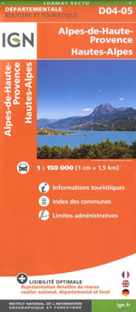 Ign Alpes-de Hautes-Provence Hautes-Alpes D04-05