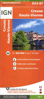 Ign Creuse - Haute-Vienne