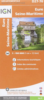 Ign Département #27-76 Eure, Seine-Maritime