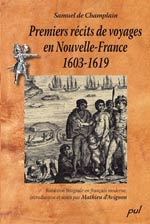 Premiers récits de voyages en Nouvelle-France, 1603-1619