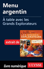 Menu argentin - À table avec les Grands Explorateurs