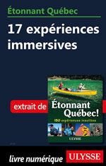 Étonnant Québec: 17 expériences immersives
