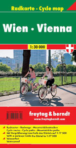 Carte Cyclable de Vienne - Vienna Cycle Map