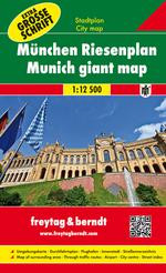 Munich Giant Map - Carte Géante de Munich