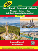 Atlas Allemagne, Autriche, Suisse - Germany, Austria, Switz.