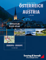Atlas Autriche + Europe - Road Atlas Austria + Europe