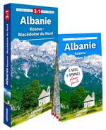 Albanie : Kosovo, Macédoine du Nord - guide et carte