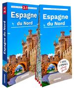 Espagne du Nord : 3 en 1 : Guide, Atlas, Carte Laminée