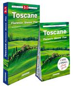 Toscane : Florence, Sienne, Pise : 3 en 1, guide, atlas, car