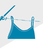 Corde à Linge à Crochets - Pegless Laundry Line with Hooks