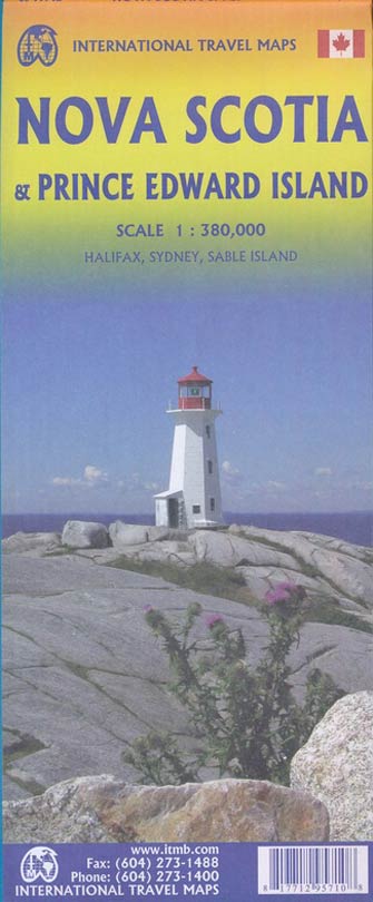 Nova Scotia & Prince Edward Island - Nouvelle Écosse 4 Ed