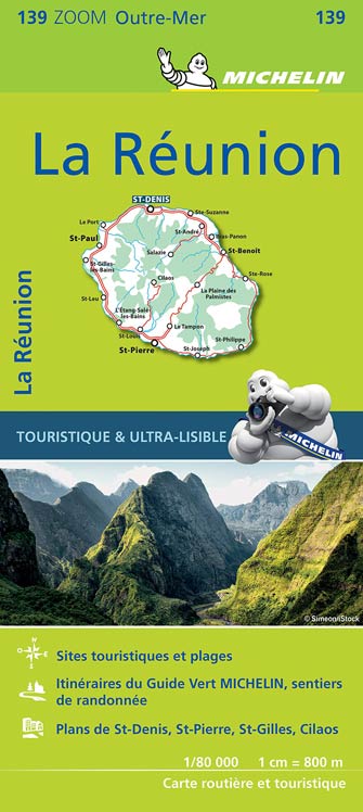Carte Zoom #139 la Réunion - Reunion