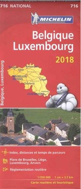 Carte #716 Belgique & Luxembourg 2018