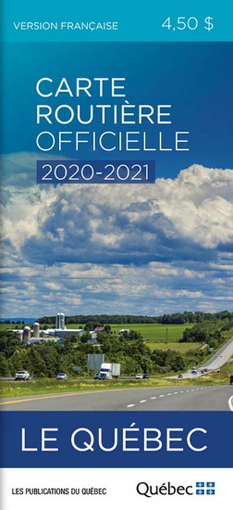 Carte Routière Officielle du Québec 2020-2021