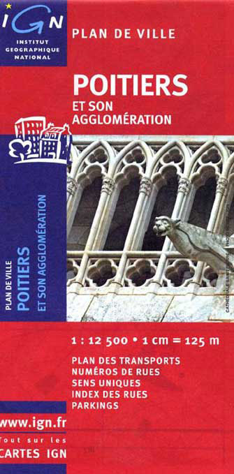 Ign Plan #72302 Poitiers et Son Agglomération