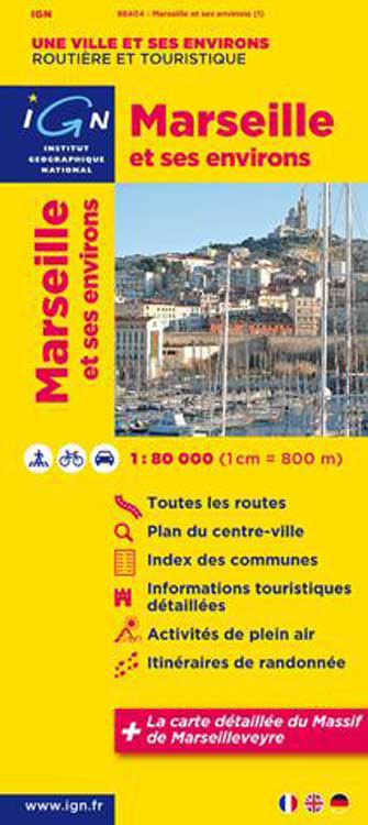 Ign #88404 Marseille et Ses Environs