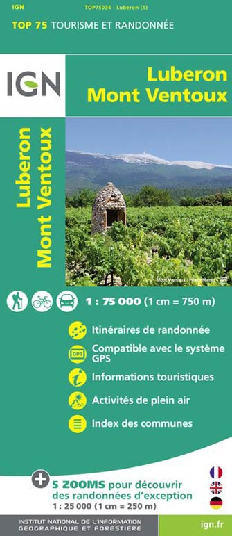 Ign Top 75 #034 Luberon, Mont-Ventoux