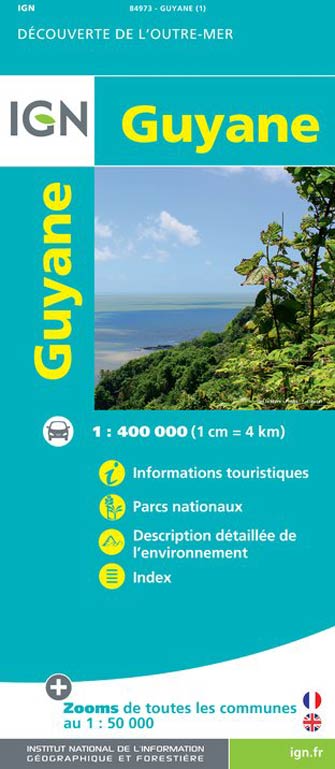 Ign Outre-Mer #84973 Guyane Française