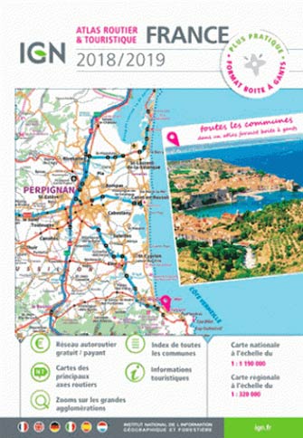 Atlas Routier & Touristique France (Broché) 2018-2019