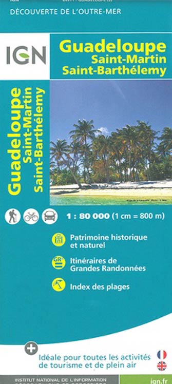 Ign Outre-Mer 84971 Guadeloupe Saint-Martin Saint-Barthélemy