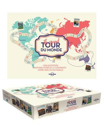 Lonely Planet Tour du Monde en 1000 Questions Coffret 5 Cont