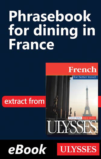 Phrasebook for dining in France
