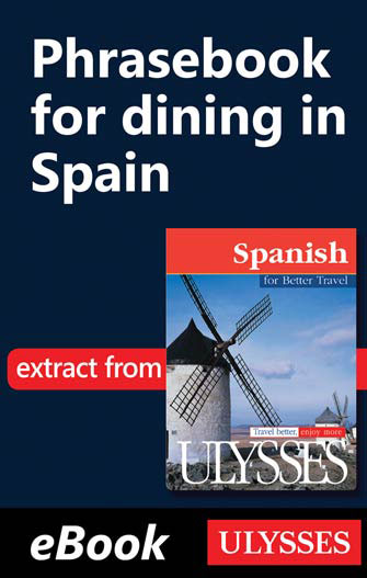Phrasebook for dining in Spain