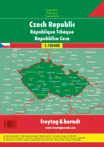 Atlas Routier Rép. Tchèque - Czech Rep. Road Atlas