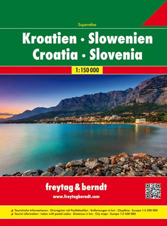 Atlas Croatie, Slovénie - Croatia, Slovenia Atlas