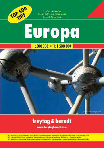 Grand Atlas Routier Europe - Europe Grand Road Atlas
