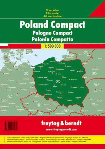 Atlas Compact Pologne - Poland Compact Roadatlas