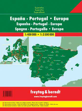 Atlas Spiralé Espagne & Portugal - Spain Portugal Atlas