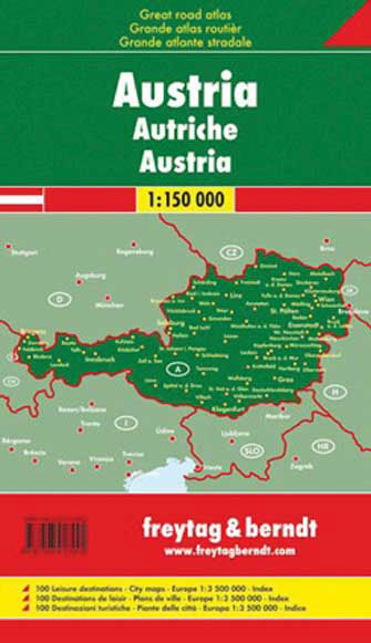 Atlas Autriche - Austria Road Atlas
