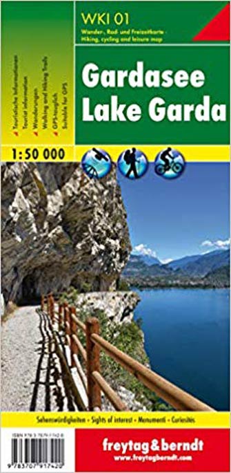 Gardasee - Lake Garda Hiking Map