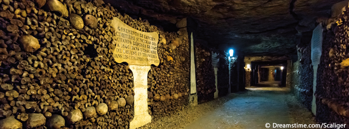 L'ossuaire des Catacombes