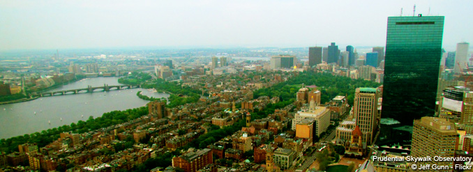 5 lieux d’où profiter de belles vues sur Boston