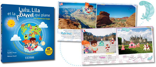 Lulu, Lila et la plume qui plane - une initiation au voyage