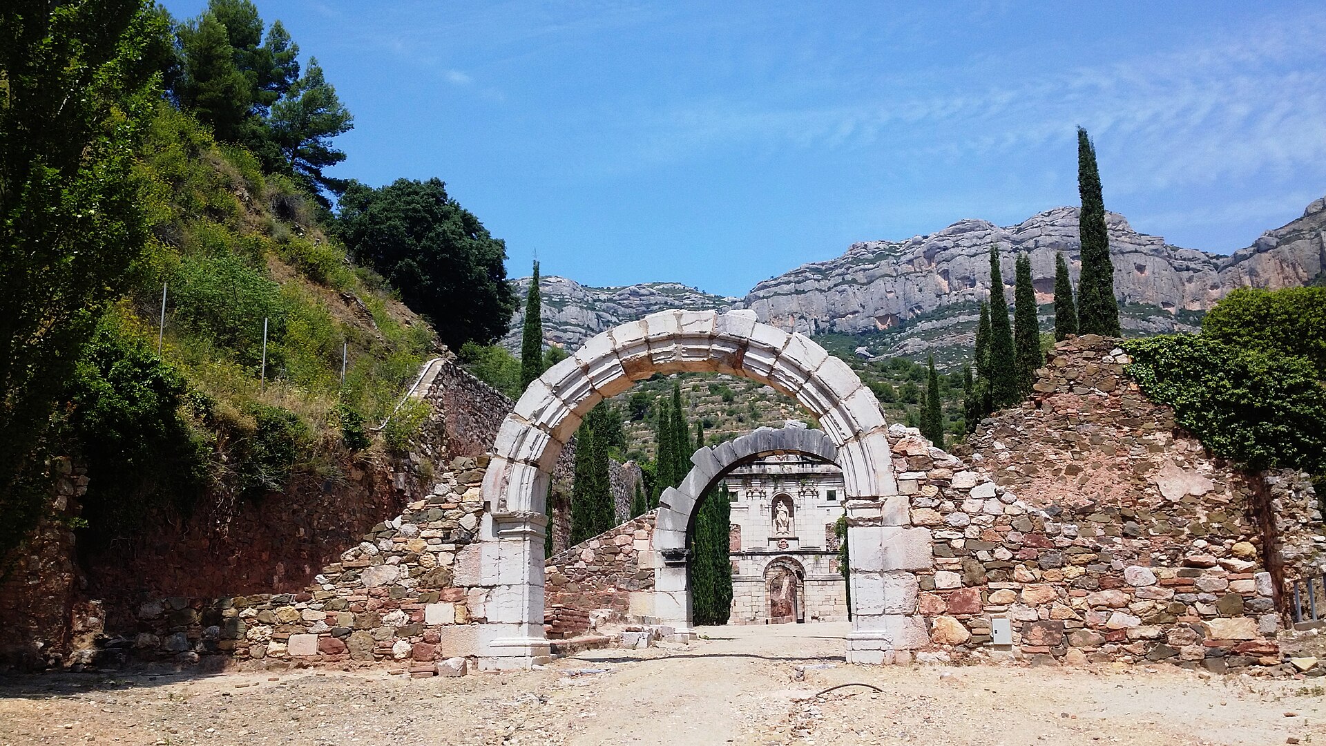 La Chartreuse de Scala Dei. Par Nnogue - Travail personnel CC BY-SA 3.0