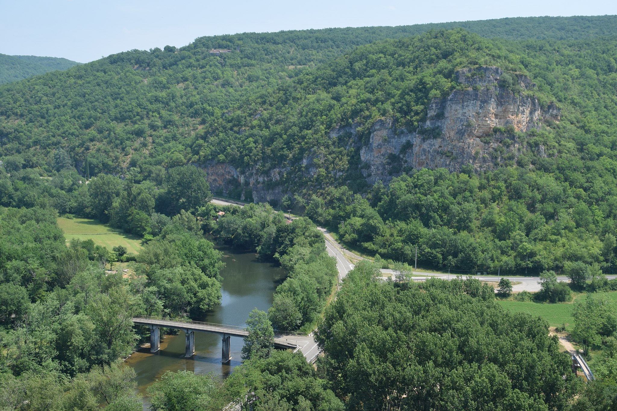 Les gorges de l’Aveyron