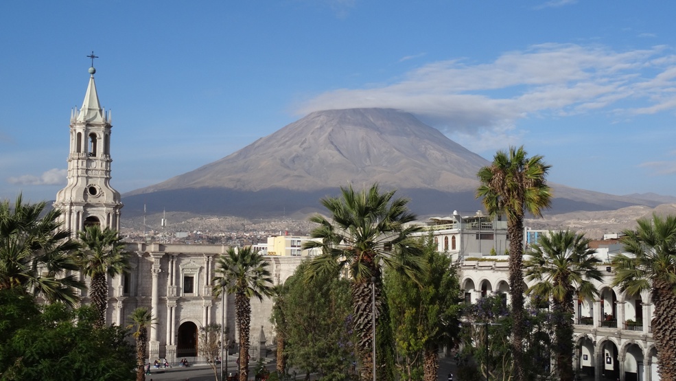 La Plaza de Armas à Arequipa (Pérou) - photo © Marc Rigole