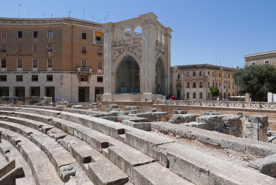 Lecce, importante ville de la région des Pouilles - photo © Marc Rigole